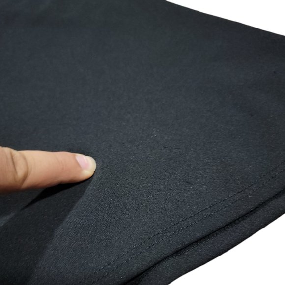 Ssoulm Women Black Skirt High Waist Flare A-Line Midi Skirt with Plus Size XL - Picture 5 of 7